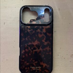 kate spade Brown Tortoise Phone Case